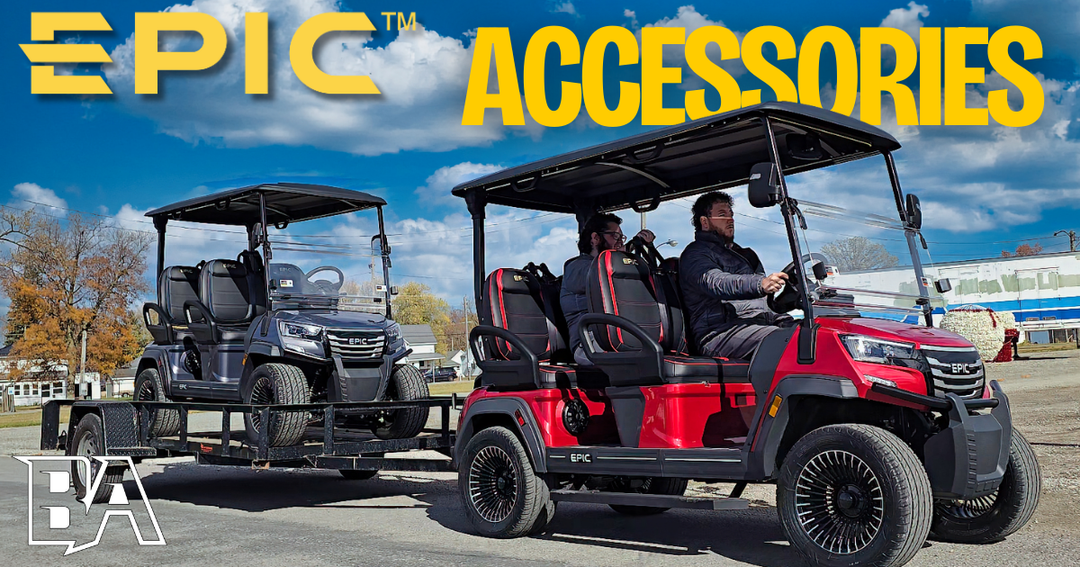 The Ultimate Epic E40FX Golf Cart Accessory Guide