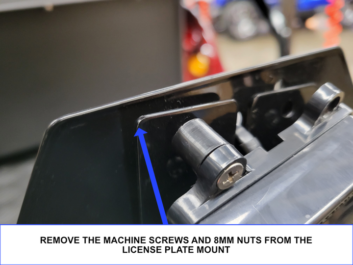 Evolution License Plate Mount