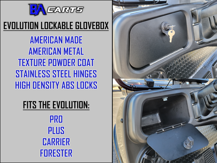Evolution D2 Locking Glovebox Doors