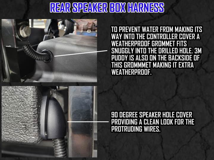 Evolution D2 150W Plug N Play 4 Speaker Sound System (GLD4) (Plus, Forester, Carrier)