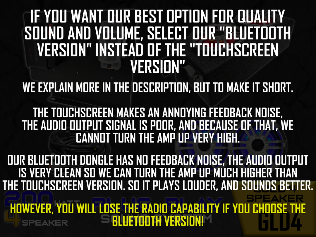 Evolution D2 150W Plug N Play 2 Speaker Sound System (SVR2) (Plus, Forester, Carrier)