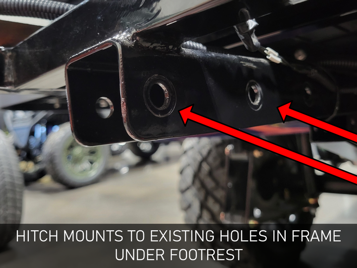 Evolution D5 2+2 & D5 4+2 2" Hitch Receiver