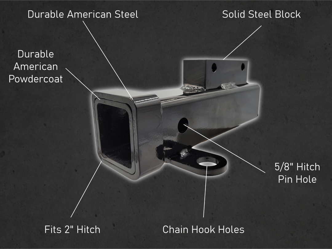 Evolution D5 2+2 & D5 4+2 2" Hitch Receiver