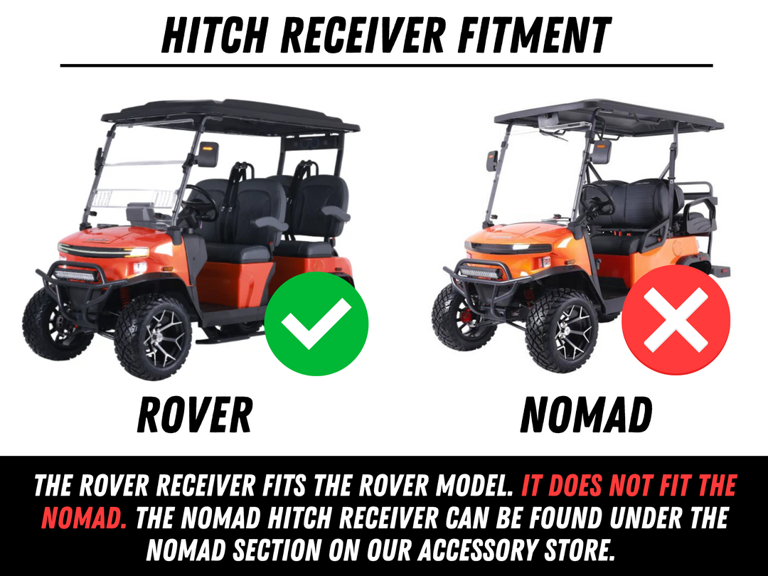 Denago Rover Adjustable 2" Hitch Receiver