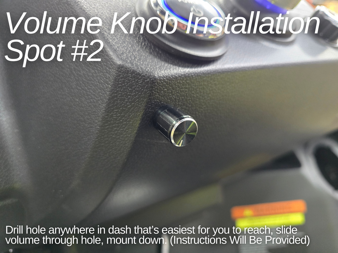 Evolution D5 / 2+2 Plus Model Volume Control