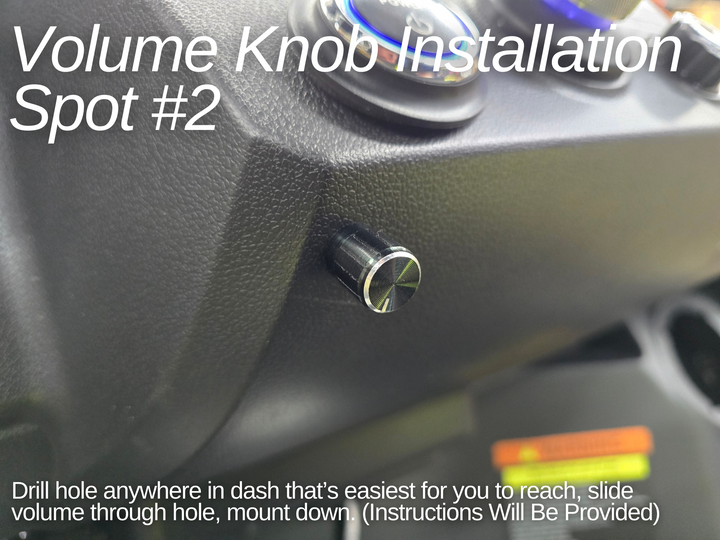 Evolution D5 / 2+2 Plus Model Volume Control