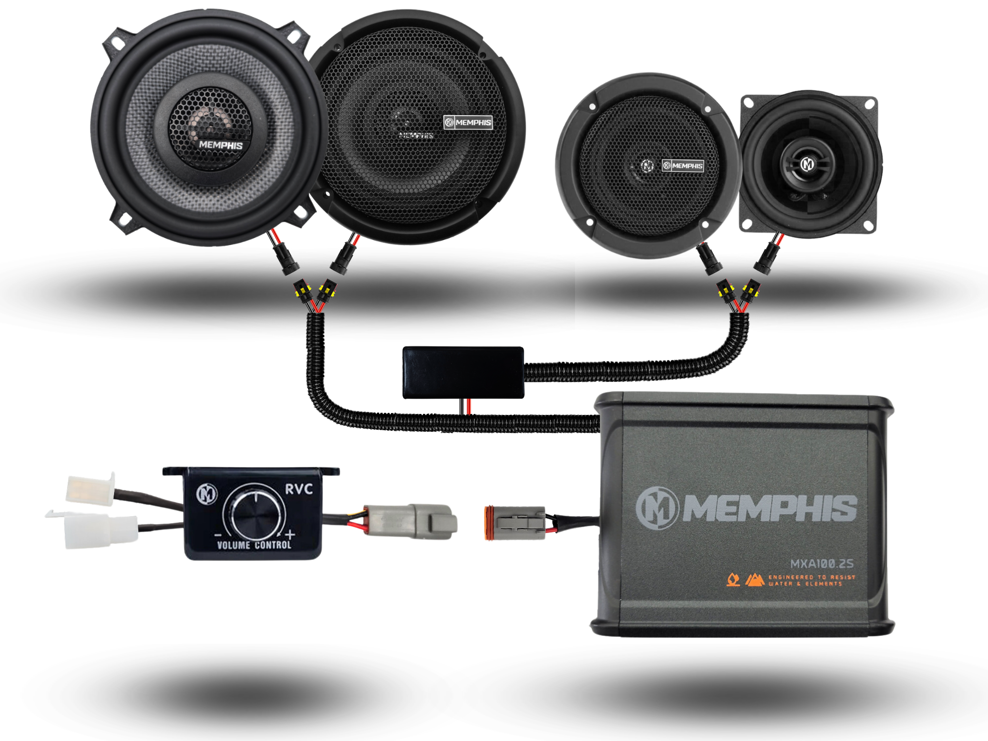 D5 2+2 Plus Level 2 Plug & Play Audio Upgrade – Premium 4-Speaker ...