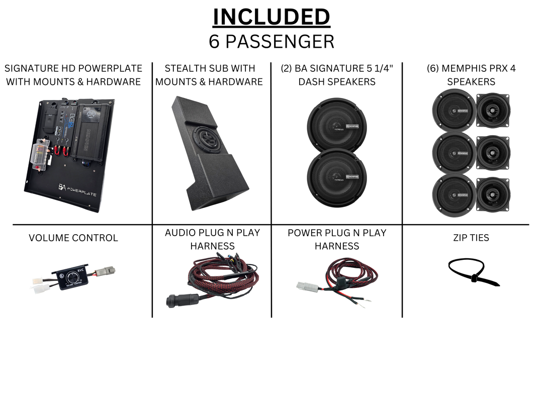 Level 3 - BA Signature 800W - D5 Plus - Plug N Play Audio System