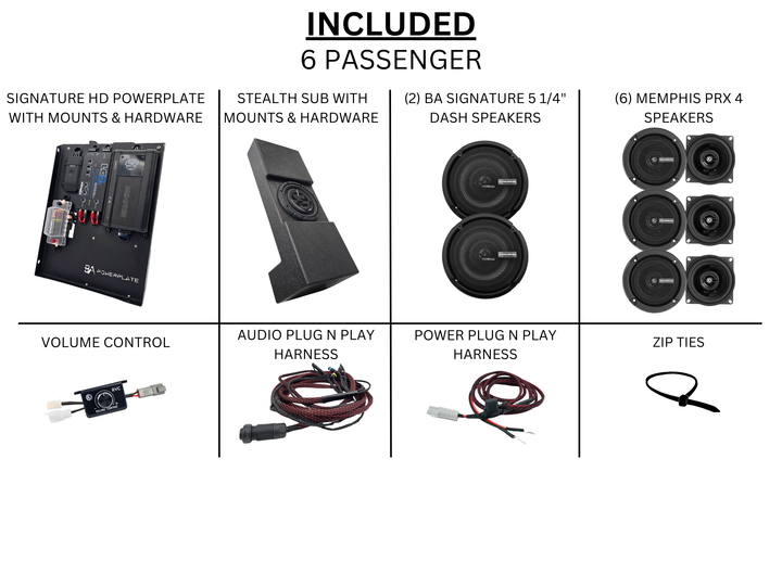 Level 3 - BA Signature 800W - D5 Plus - Plug N Play Audio System