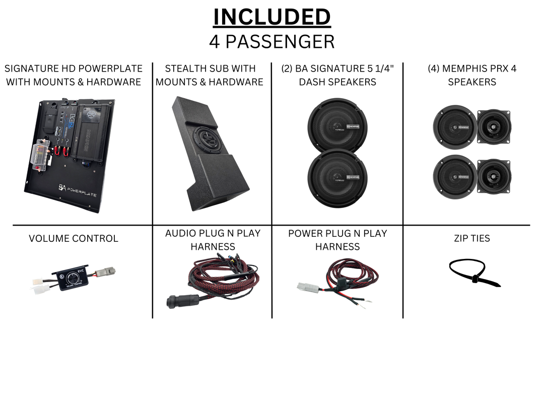 Level 3 - BA Signature 800W - D5 Plus - Plug N Play Audio System