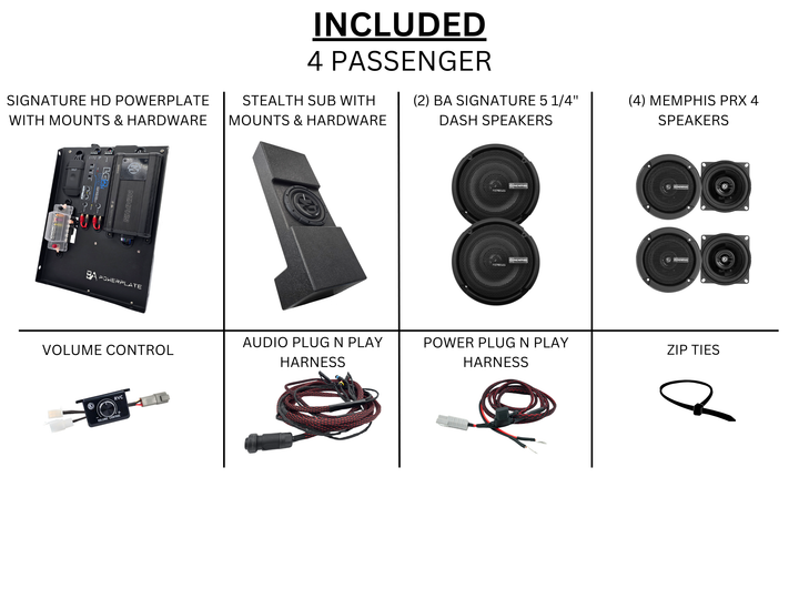 Level 3 - BA Signature 800W - D5 Plus - Plug N Play Audio System