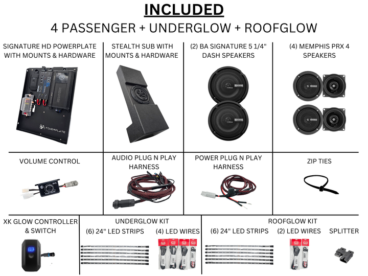Level 3 - BA Signature 800W - D5 Plus - Plug N Play Audio System