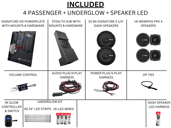 Level 3 - BA Signature 800W - D5 Plus - Plug N Play Audio System