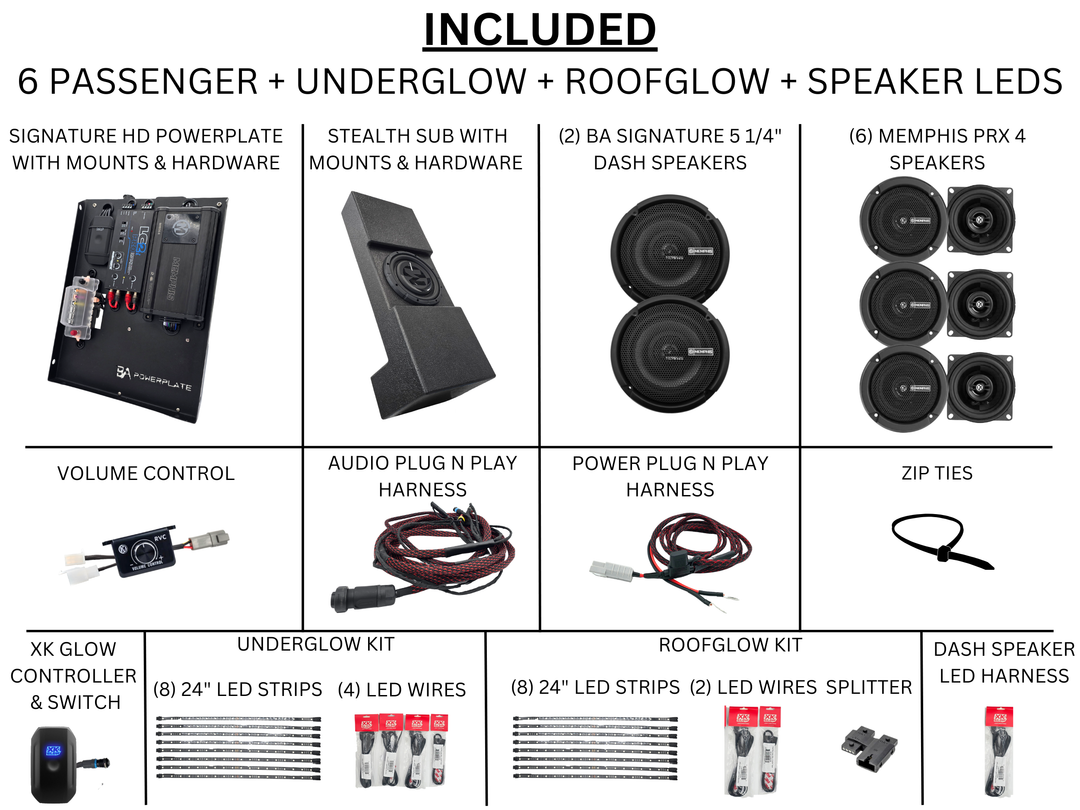 Level 3 - BA Signature 800W - D5 Plus - Plug N Play Audio System