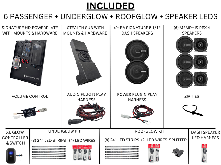 Level 3 - BA Signature 800W - D5 Plus - Plug N Play Audio System