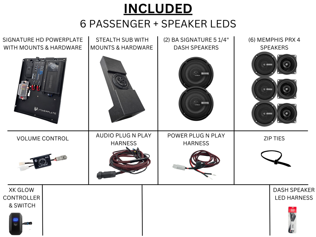 Level 3 - BA Signature 800W - D5 Plus - Plug N Play Audio System