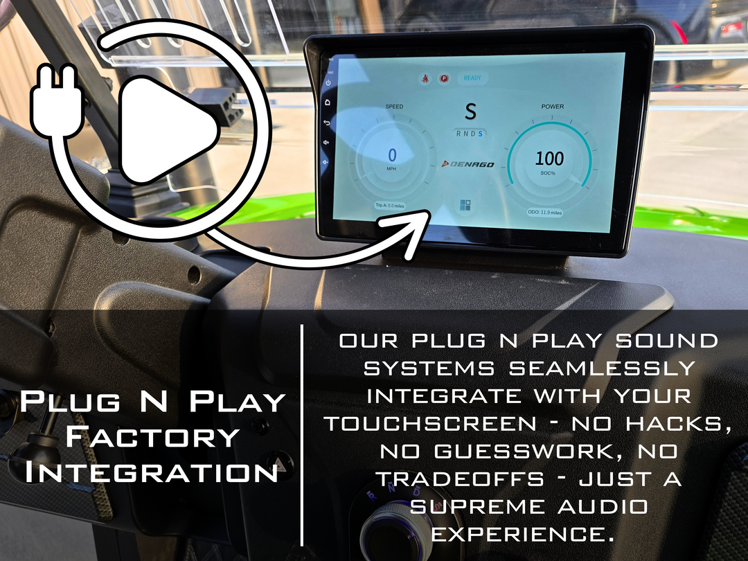 Denago Plug-N-Play 4" Speaker System (Level 1)