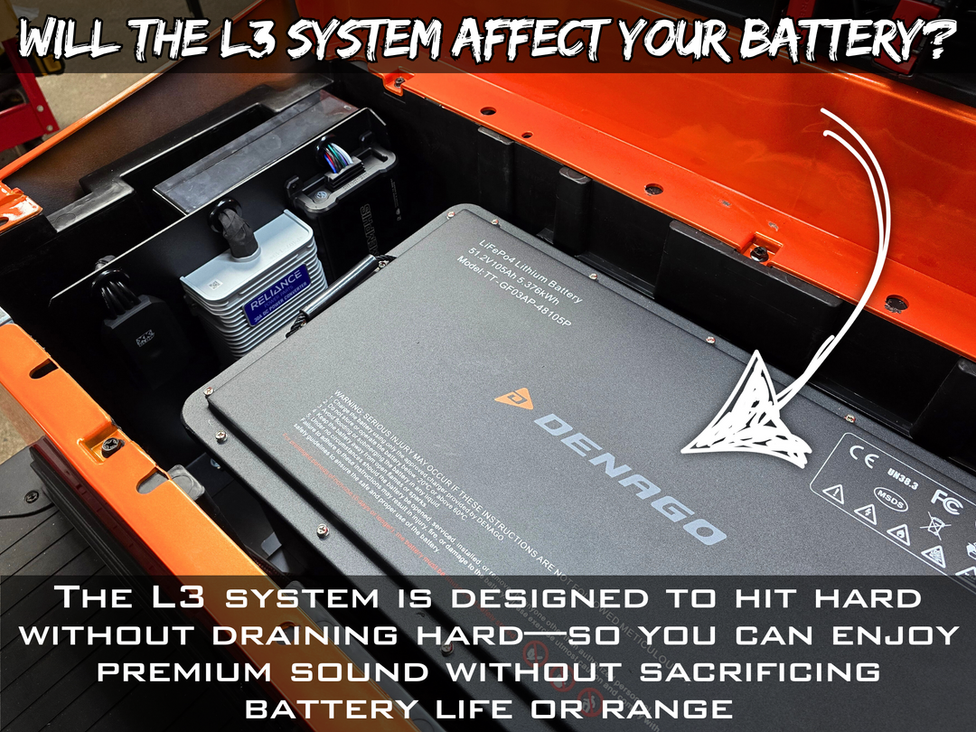 Denago XL6 800W Signature Sound System (Level 3)