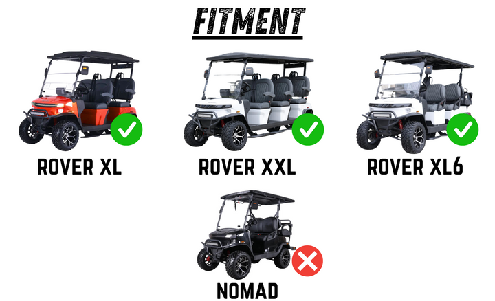 Denago Rover Storage Console + Dome Light