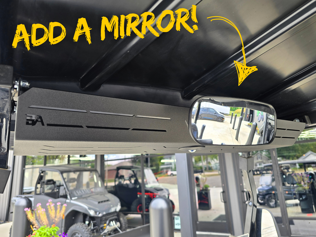 Club Car Overhead Storage Console + Dome Light (54" Top)