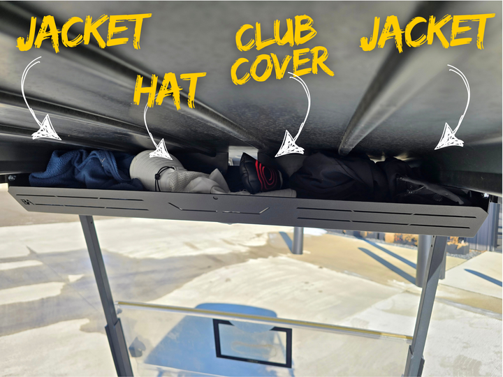 Club Car Overhead Storage Console + Dome Light (54" Top)