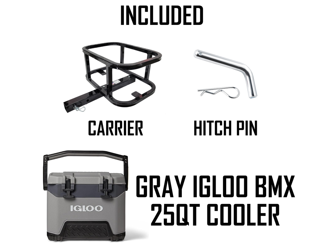 Golf Cart Hitch Mount Cooler Carrier