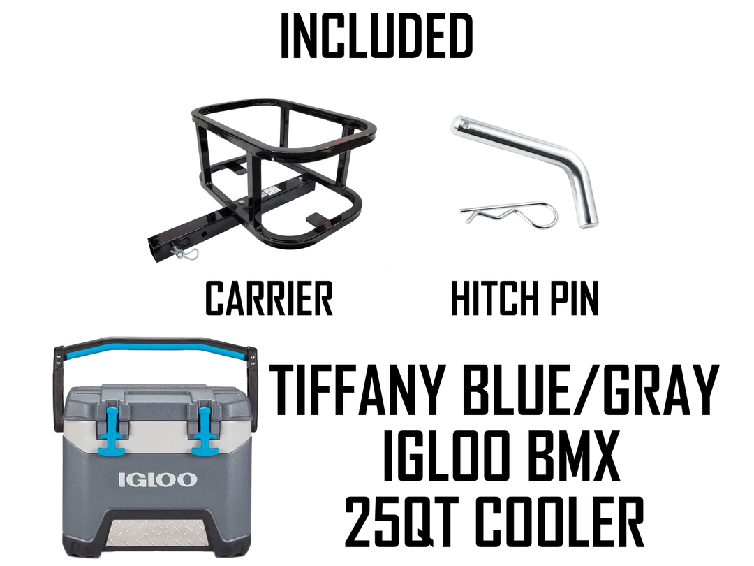 Golf Cart Hitch Mount Cooler Carrier