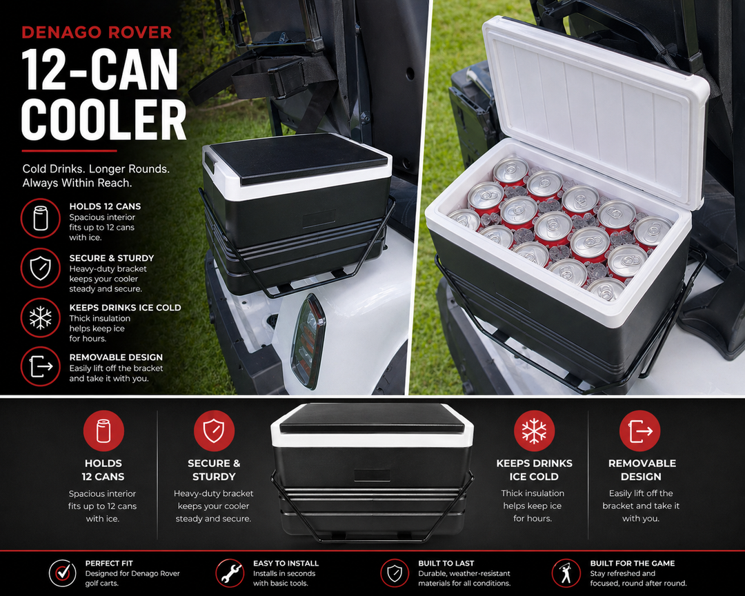 Denago 12-Can Golf Cooler (Rover XL & XXL)