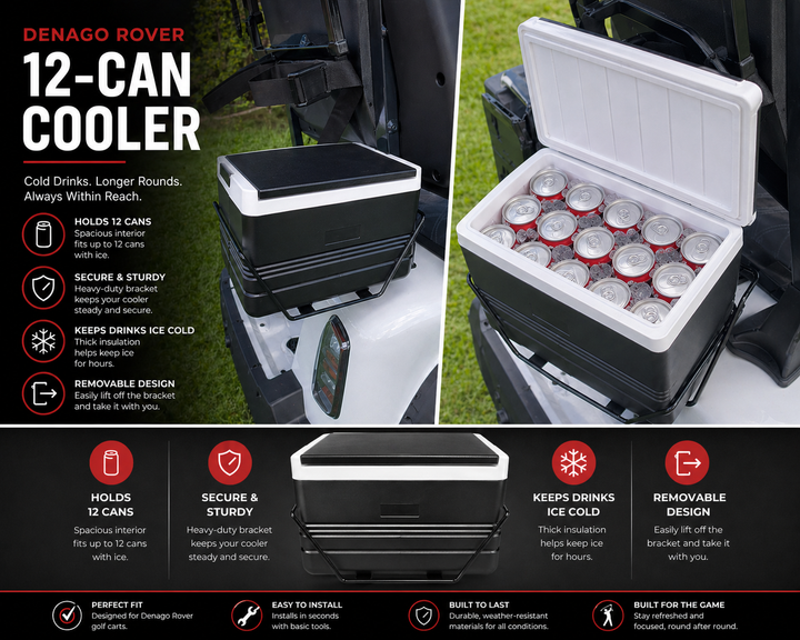 Denago 12-Can Golf Cooler (Rover XL & XXL)