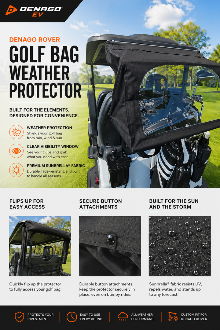 Denago Golf Club Weather Protector (Rover XL & XXL)