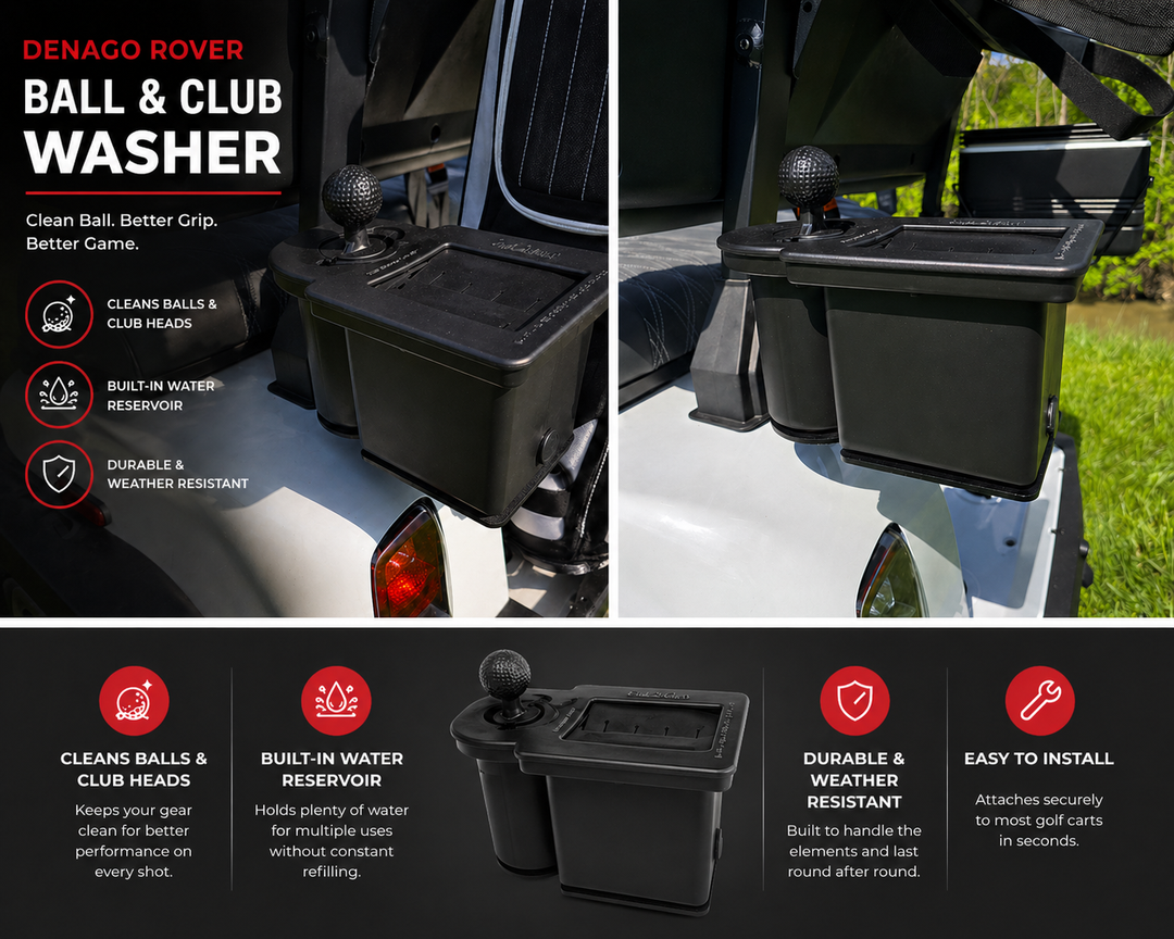 Denago Golf Ball & Club Washer (Rover XL & XXL)