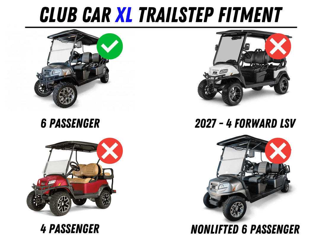 Club Car Onward XL Trailsteps™ (6 Passenger)