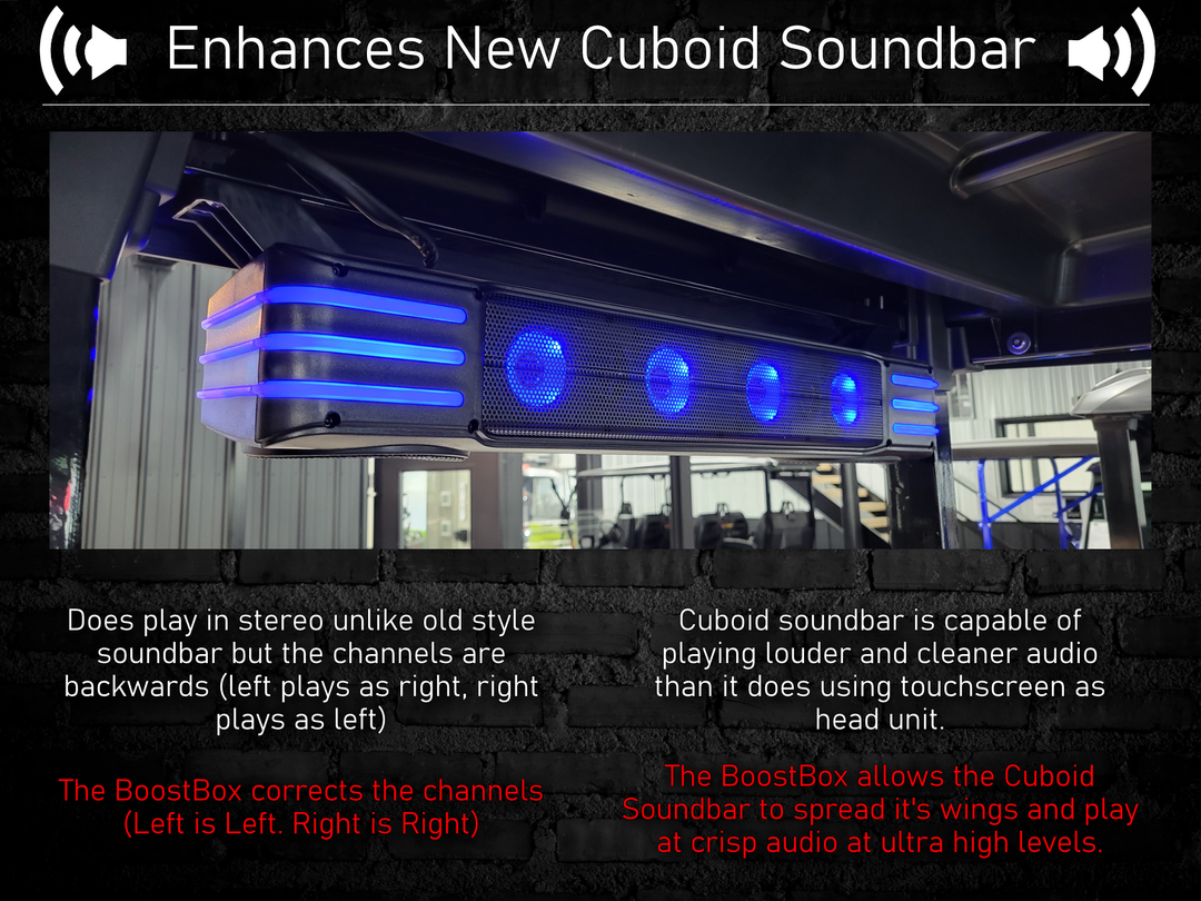 D5 150W Plug N Play 2 Speaker System + Soundbar BoostBox™ (150.2)