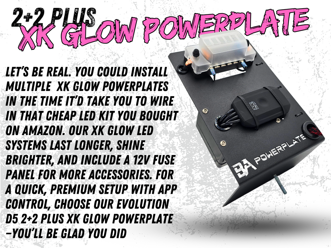 Evolution D5 2+2 Plus XK Glow PowerPlate™