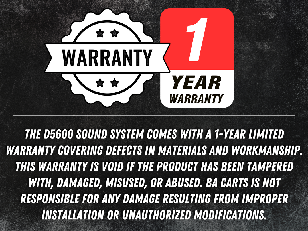 600W Premium Plug N Play Sound System For Evolution D5 (D5600)