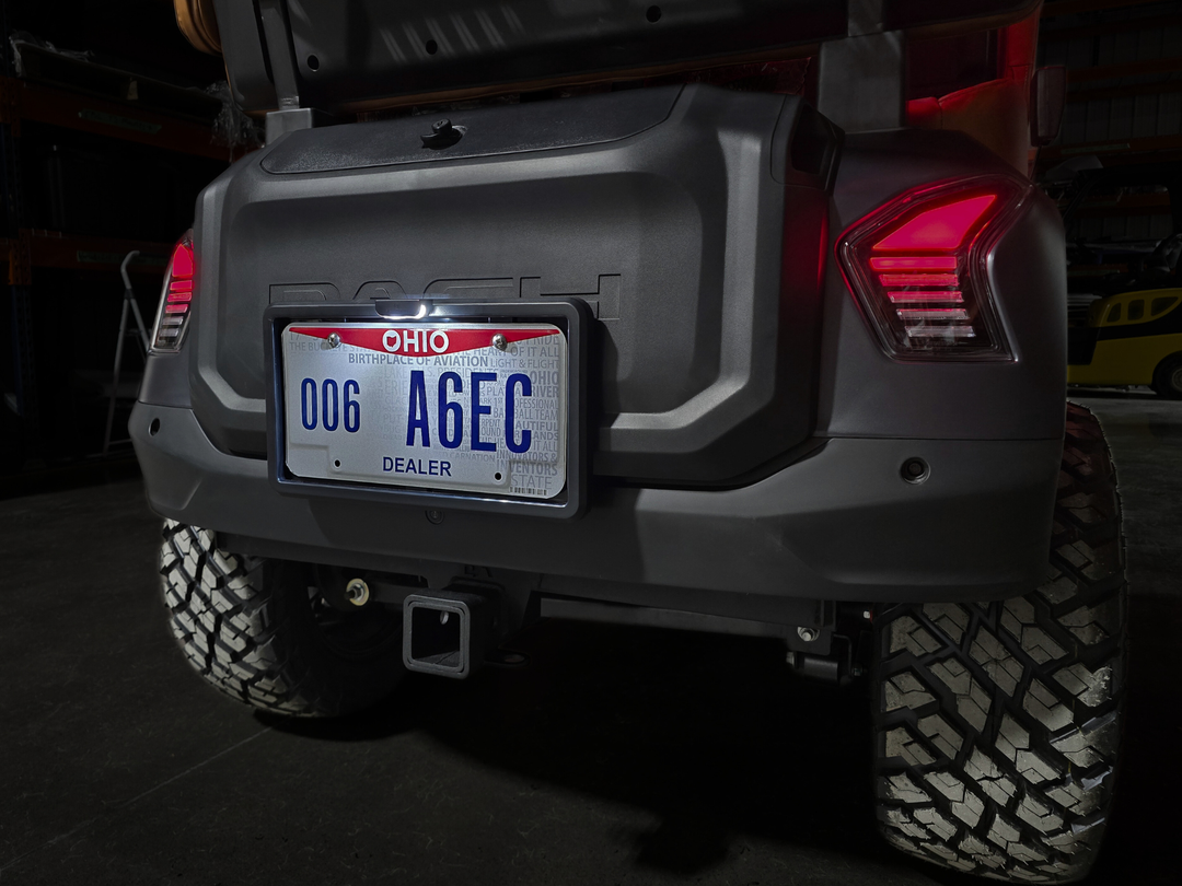Dach Apollo Lighted License Plate Mount (Gen 1)