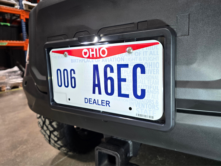 Dach Apollo Lighted License Plate Mount (Gen 1)