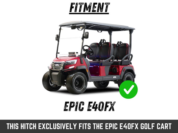 EPIC E40FX 2" HD Hitch Receiver