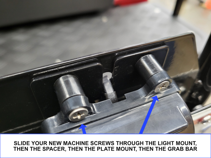 Evolution License Plate Mount