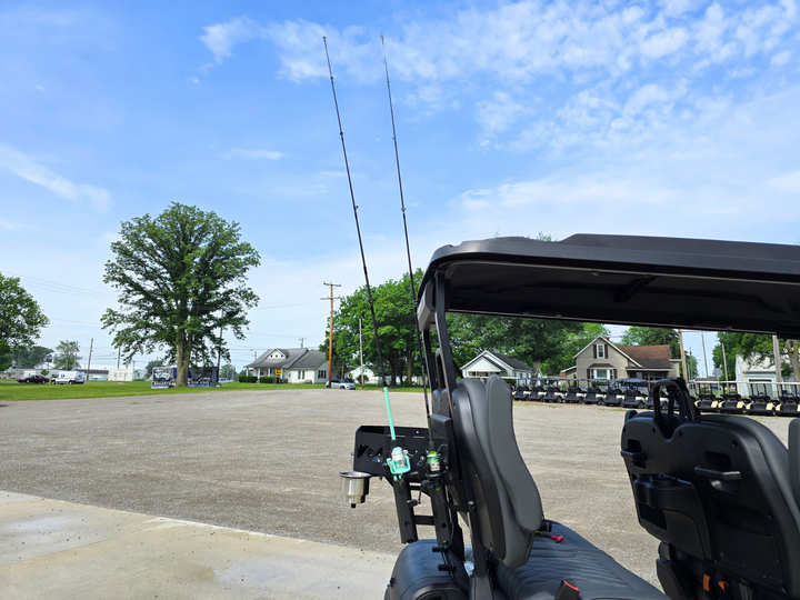 Dual Fishing Pole Rack (BA CartRack™ Attachment)