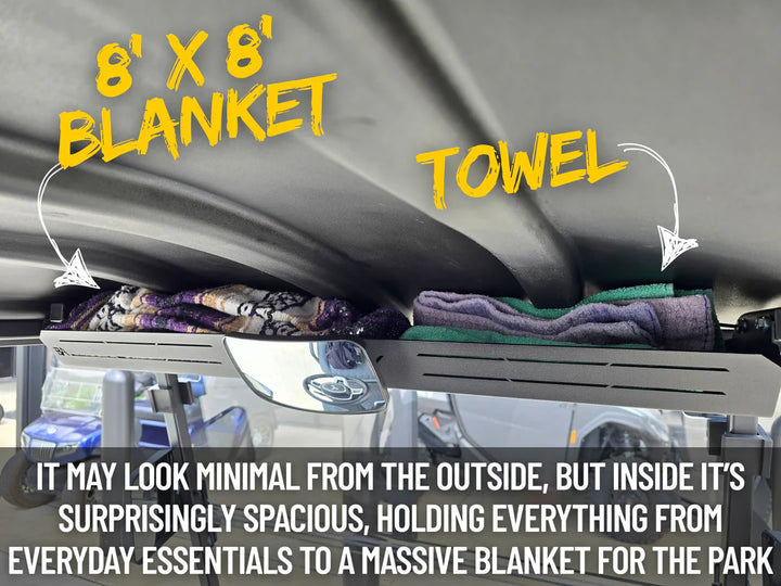Club Car Overhead Storage Console + Dome Light (54" Top)