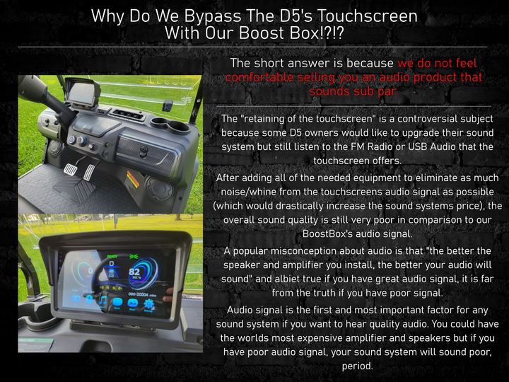 D5 Soundbar BoostBox™