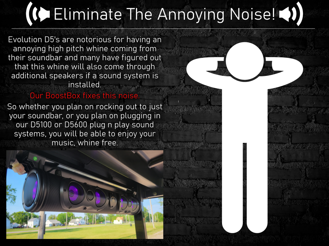 D5 Soundbar BoostBox™
