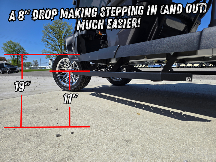 Club Car Onward XL Trailsteps™ (6 Passenger & 4-Forward)