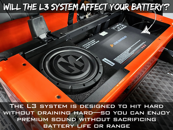 Denago Rover 800W Signature Sound System (Level 3)