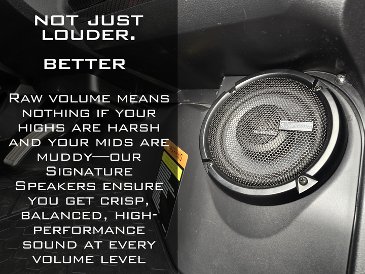 Level 3 - BA Signature 800W - D5 Plus - Plug N Play Audio System