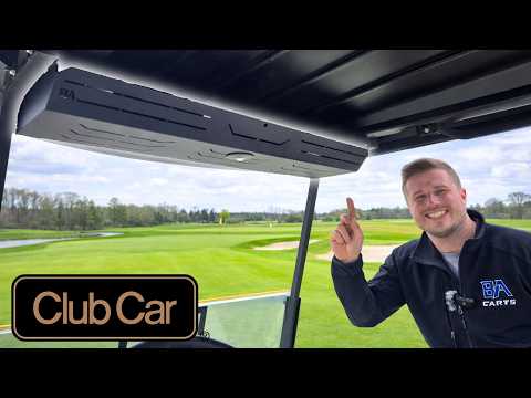 Club Car Overhead Storage Console + Dome Light (54" Top)