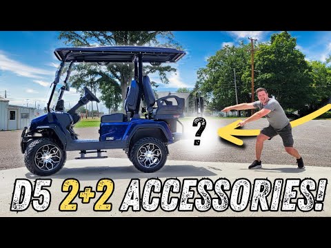 Evolution Golf Cart Backseat Steps (Fits D5 2+2 & Forester)