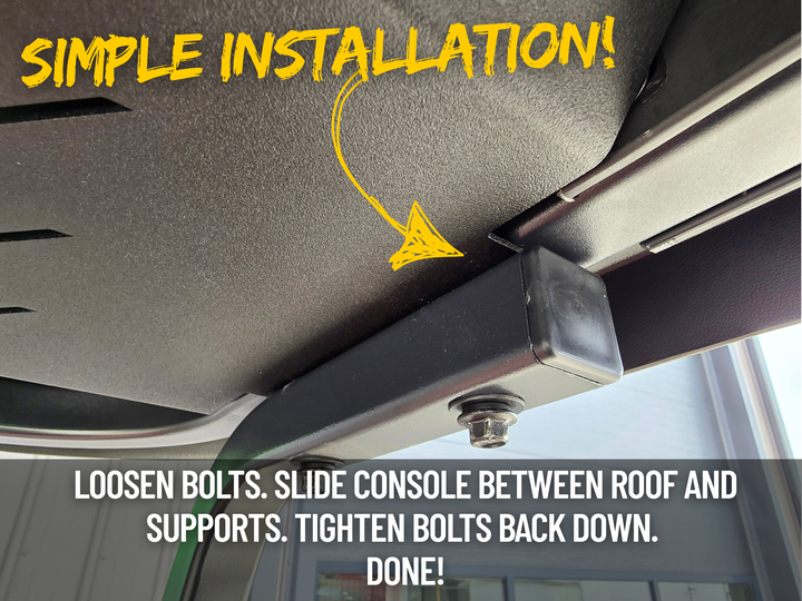 Denago Rover Storage Console + Dome Light