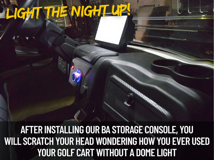 Denago Rover Storage Console + Dome Light